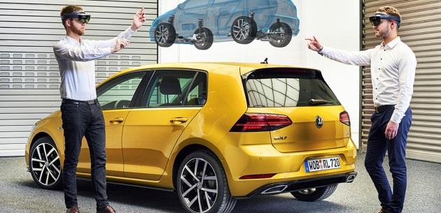 Artırılmış gerçeklik volkswagen